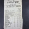 Best 1787-1808. 15 Listor med Marknadstaxor för Diverse Varor Antikkens Litteratur