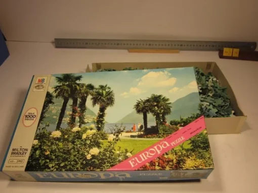Tradera 1000 b, MB 1971; Europa-serien; Lugano, Italien| Puslespil