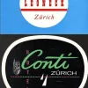 Tradera 2 bagageetiketter, Zürich Schweiz hotel hotell> Kuriositeter