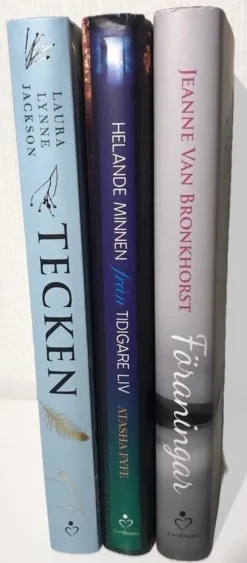 New 3 böcker: Tecken, Föreningar, Helande Minnen från Tidigare Liv Filosofisk Litteratur