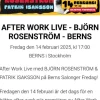 Cheap 2 biljetter till Björn Rosenström på Berns Koncerter