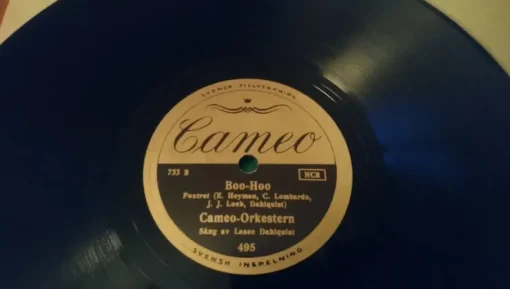 Tradera 111285. CAMEO ORKESTERN LASSE DAHLQVIST SÅNG| Grammofonplader