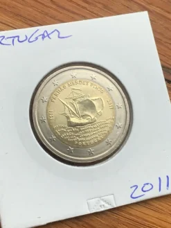 Tradera 2 euro Portugal 2011| Euromønter Og Sedler