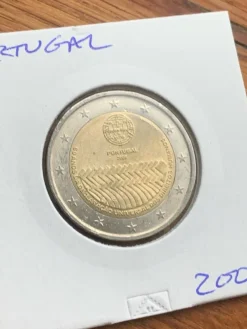 Tradera 2 euro Portugal 2008| Euromønter Og Sedler