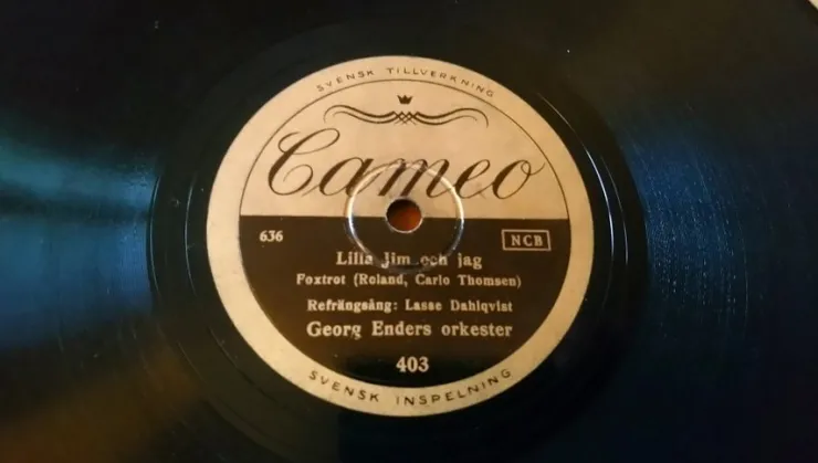 Tradera 111261. EUROJAZZ GEORG ENDERS ORKESTER LASSE DAHLQVIST SÅNG| Grammofonplader