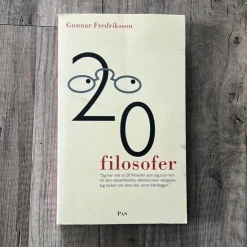 New 20 filosofer - Gunnar Fredriksson (1994) Filosofisk Litteratur