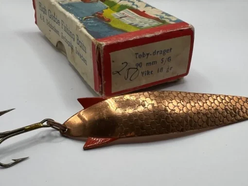 Tradera 18 g Toby in wrong box> Fiskeudstyr
