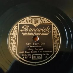 Tradera 111297. JUDY GARLAND| Grammofonplader