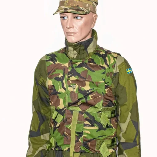 Tradera [180/116] NEW Genuine British Army Body Armour Combat Vest Woodland Camo Airsoft> Eventyrsport
