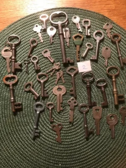 Clearance 40 nycklar i olika storlekar Beslag & Reservedele