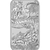 Tradera 1 oz silver Perth Mint 1 oz silver RECTANGLE DRAGON $1 BAR 2023| Andre Mønter & Sedler