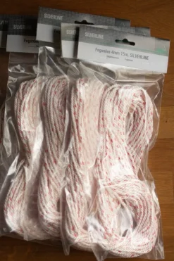 Fashion 5 paket fogsnöre 4mm 15m (totalt 75m) Gulv, Fliser & Klinker