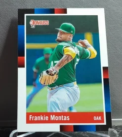 Tradera 2022 Panini Donruss #244 - Retro 1988 - Frankie Montas> Samlebilleder