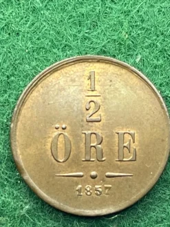 Tradera 1/2 Öre| Svenske Mønter