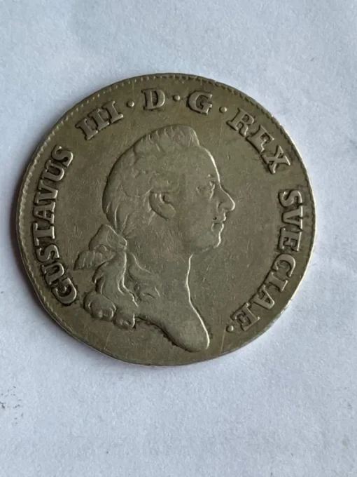 Tradera 1/3 Riksdaler 1779| Svenske Mønter