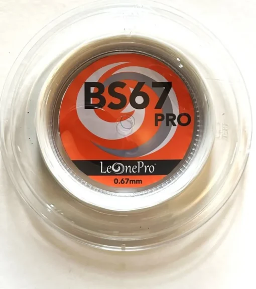 Tradera 1 rulle med LeonePro badminton sena, 0,67 mm x 100 m. En grym sena med Power> Badminton