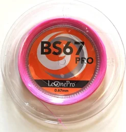 Tradera 1 rulle med LeonePro badminton sena, 0,67 mm x 100 m. En grym sena med Power> Badminton