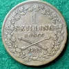 Tradera 1 Skilling Banco| Svenske Mønter