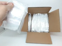 Store 1000 st Blixtlåspåsar 55x65mm (Zippåsar Blixtpåsar Plastpåsar plast påsar zip) Forsendelse Og Emballering