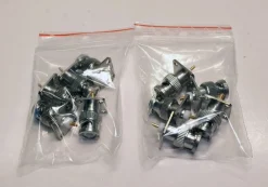 Tradera 10 st. BNC-kontakter Chassiekontakt Male 50 ohm| Amatørradio