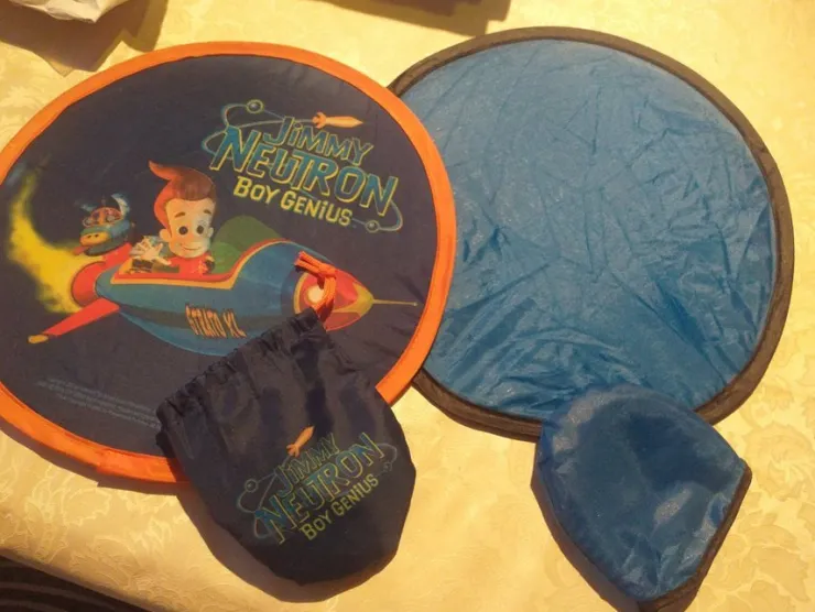 Tradera 2 st frisbee hopfällbara resefrisbee 24cm i diameter> Discgolf