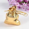 Tradera 25 st. Guld organza påsar c.a 7x 9 cm.| Bryllups-borddækning & Dekorationer