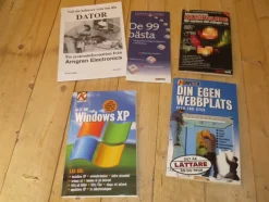 Sale 5 st mindre datorböcker/häften Computere Og Teknik