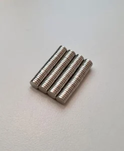 Shop 100 st Neodymium magneter (4x1 mm) runda magneter Andre Byggevarer