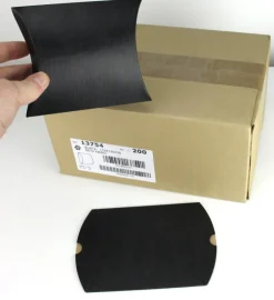Shop 200 st Presentkartong planoval svart 100x120x35 mm för butik Art. 13754 Varepartier