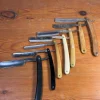 Tradera 7 ST RAKKNIVAR Solingen, Eskilstuna Crown Best Silver Steel Kniv Razor Knife| Barbering