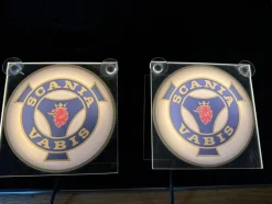 Flash Sale 2 st Scania Vabis ljusboxar Lastbiler & Busser
