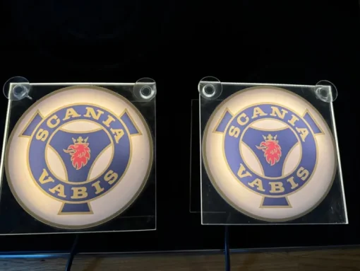 Flash Sale 2 st Scania Vabis ljusboxar Lastbiler & Busser