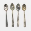 Hot 4 st Silverskedar 830 skedar silverbestick Gewe silver Sølv