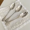 Hot 3 st. stora gamla Silver Skedar Ns 21 cm Sølv