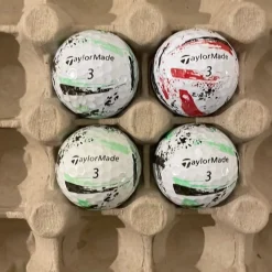 Tradera 4 st TaylorMade Golfbollar - 3> Golf