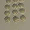 Tradera 15 st vita glittriga flatbacks till Scrapbooking| Scrapbøger