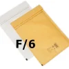 Outlet 200 stk. 220x340mm (F6) BRUNA BUBBELKUVERT-VADDERADE KUVERT- FRI FRAKT Forsendelse Og Emballering