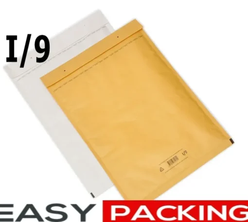 Flash Sale 50 stk. 300x440mm (I9) BRUNA BUBBELKUVERT-VADDERADE KUVERT- FRI FRAKT Forsendelse Og Emballering