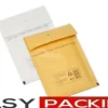 Best 200 stk.100x165mm (A1)VITA BUBBELKUVERT-VADDERADE KUVERT- FRI FRAKT Forsendelse Og Emballering