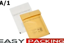Best 200 stk.100x165mm (A1)VITA BUBBELKUVERT-VADDERADE KUVERT- FRI FRAKT Forsendelse Og Emballering