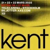 Store 2 Ståplatsbiljetter - Kent, onsdag 26 mars 2025 (OBS säljer 2 biljetter till) Koncerter