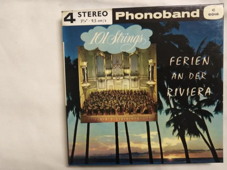 Tradera 101 strings an der Riviera Spain France Italy Reel-To-Reel Rullband| Spolebånd