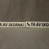 Tradera 2 stycken dekaler med texten > Klistermærker & Stickers