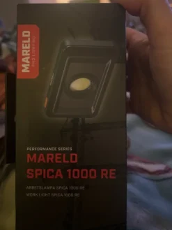 Discount 2 stycken Mareld Spica 1000 RE arbetslampa som kan ladda mobil Belysning & Armaturer