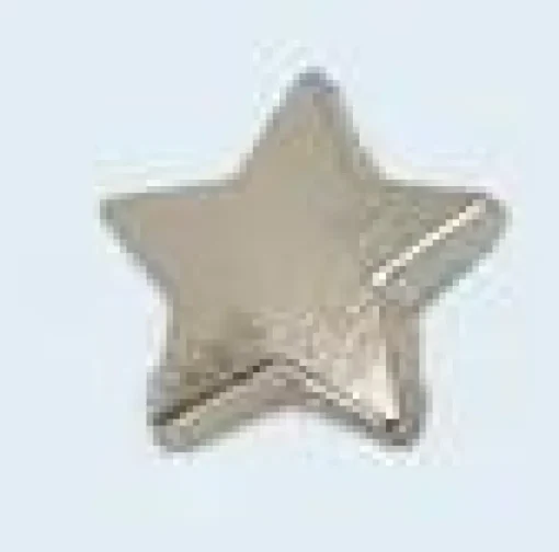 Tradera 6 stycken nitar, stjärna, pentagram. Guldfärgad (11 mm).> Smykketilbehør