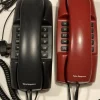 Tradera 2 STYCKEN TELIA RESPONS VÄGGTELEFONER * RÖD * SVART> Technica & Nautica