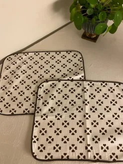 Clearance 2 tallriksunderlägg underlägg Liisa Matti duk Tekstiler