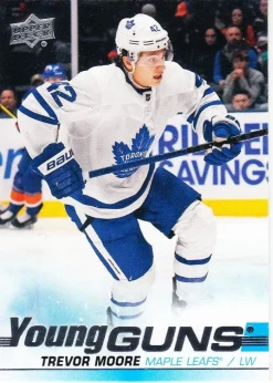 Tradera 2019-20 Upper Deck #485 Trevor Moore YG RC> Samlebilleder
