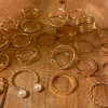 Tradera 22 vackra ringar> Ringe