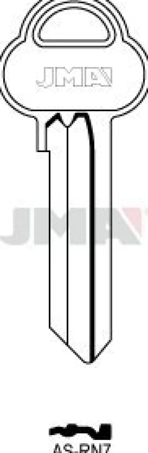 Shop 5 X AS-RN7 JMA ASSA /Nyckelämnen /Key Blanks Låse & Alarmer